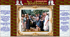 Desktop Screenshot of die-waltons.de